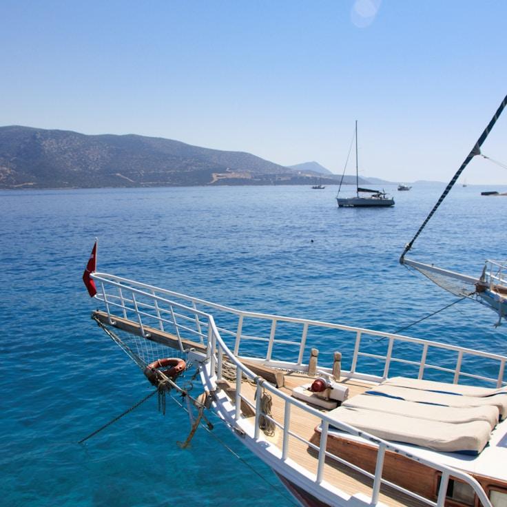 Corporate retreat on yacht